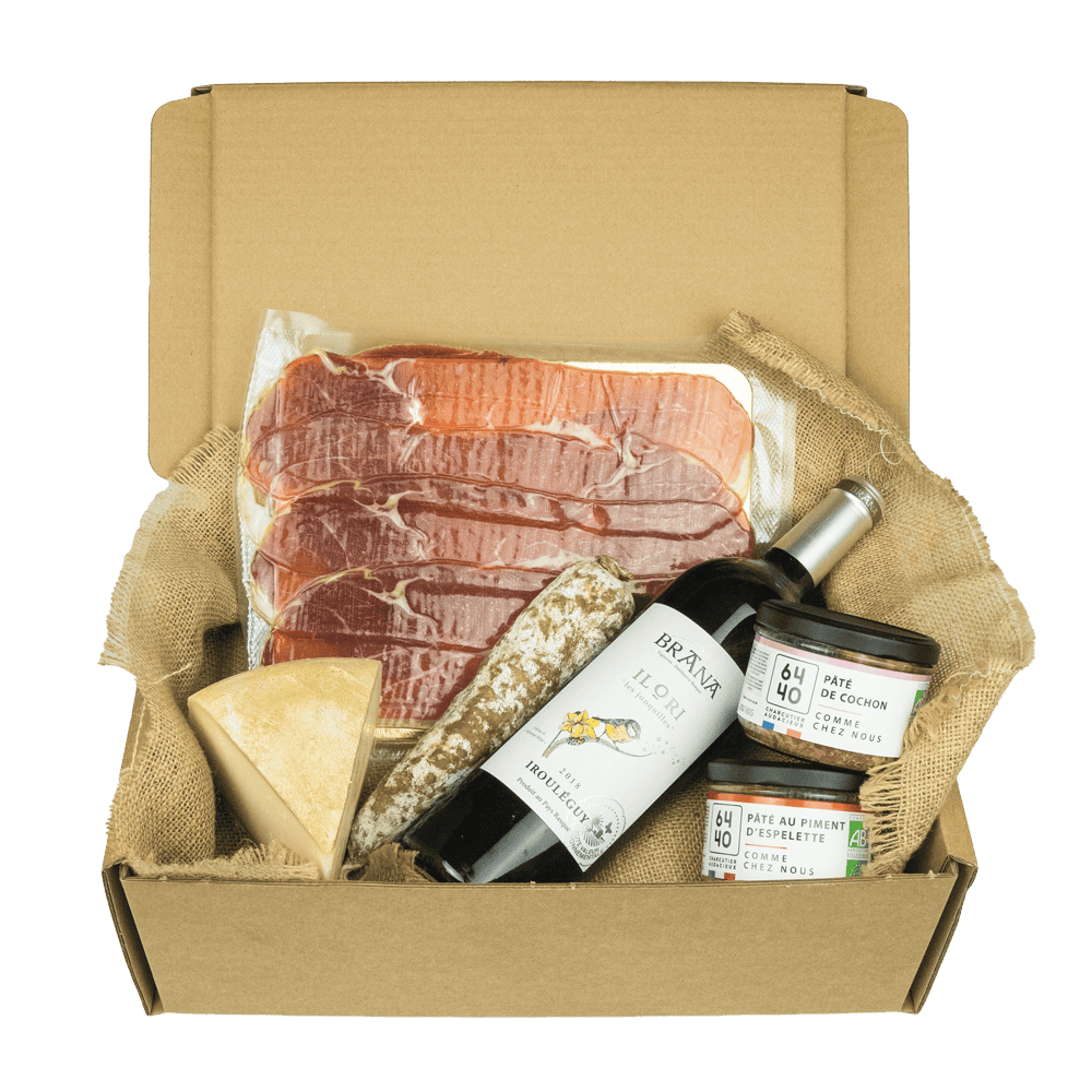 panier cadeau basque