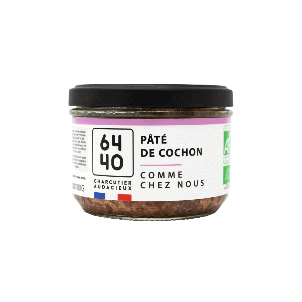 pâté de porc bio