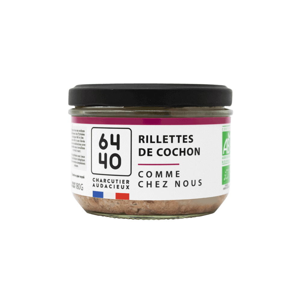 rillettes de porc bio