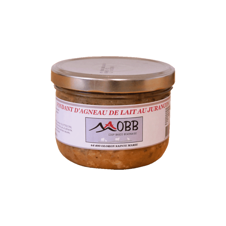 Fondant d'agneau de lait au Jurançon Fondant d'agneau de lait au Jurançon