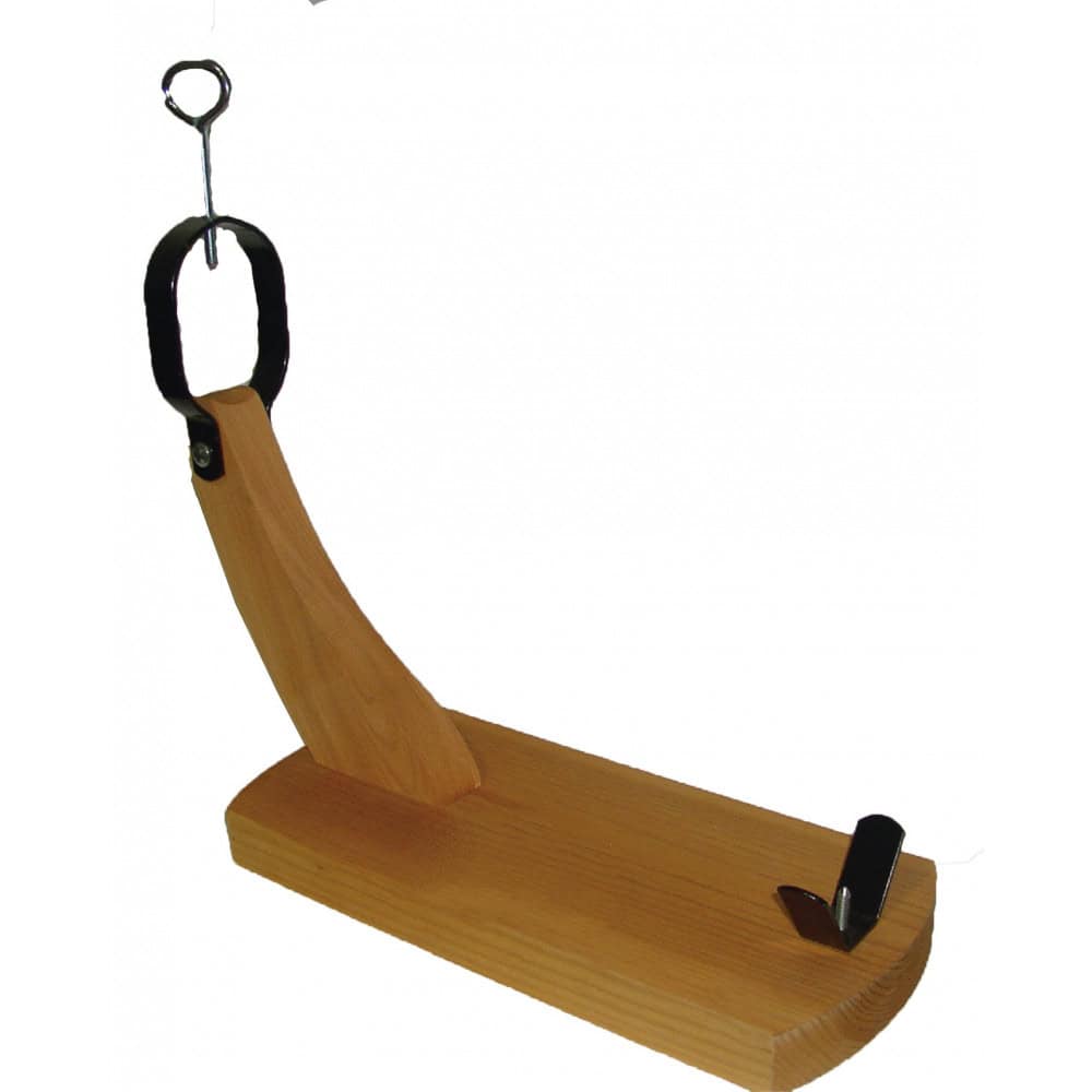 Ham holder + knife